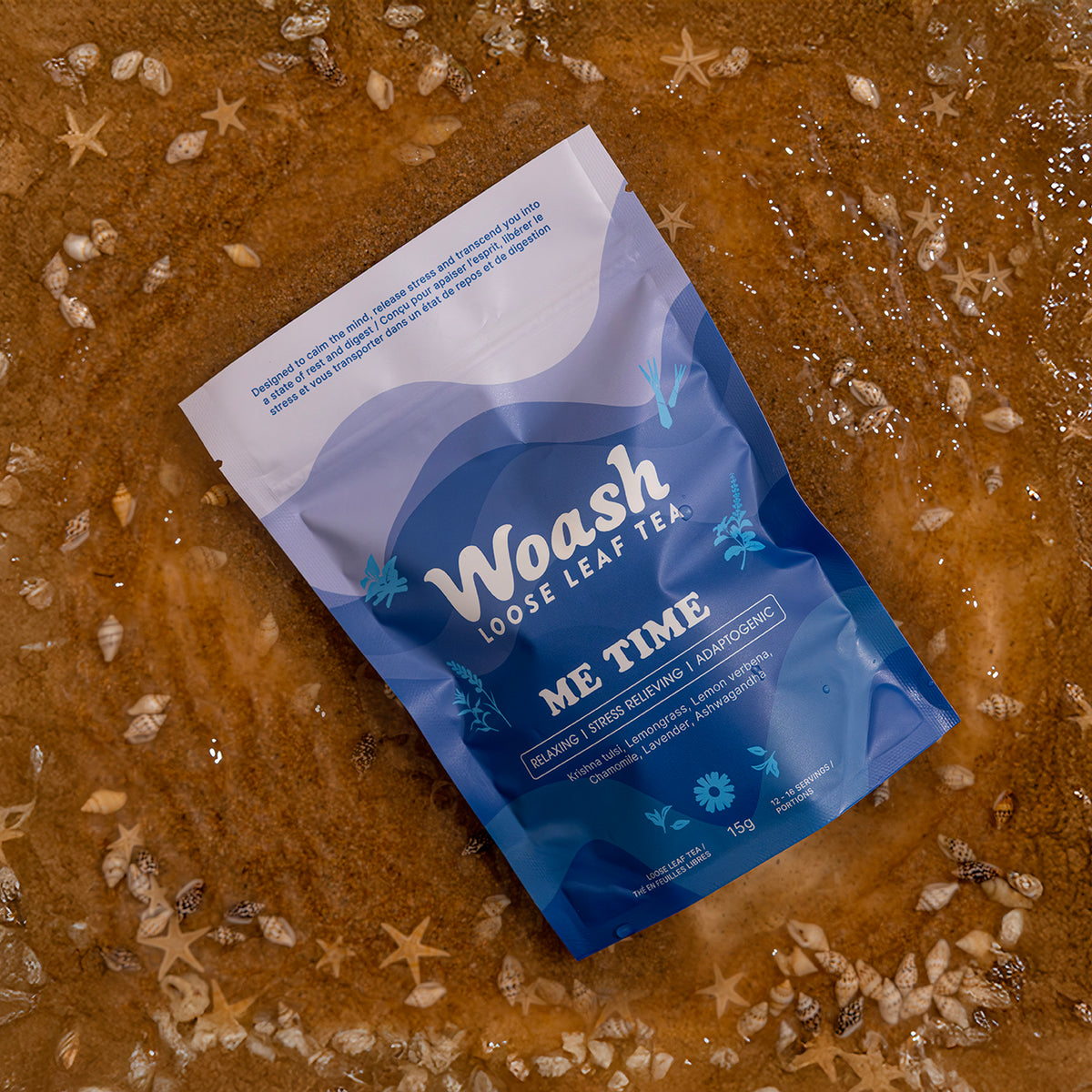 ME TIME | Calming and stress reducing herbal tea blend – Woash