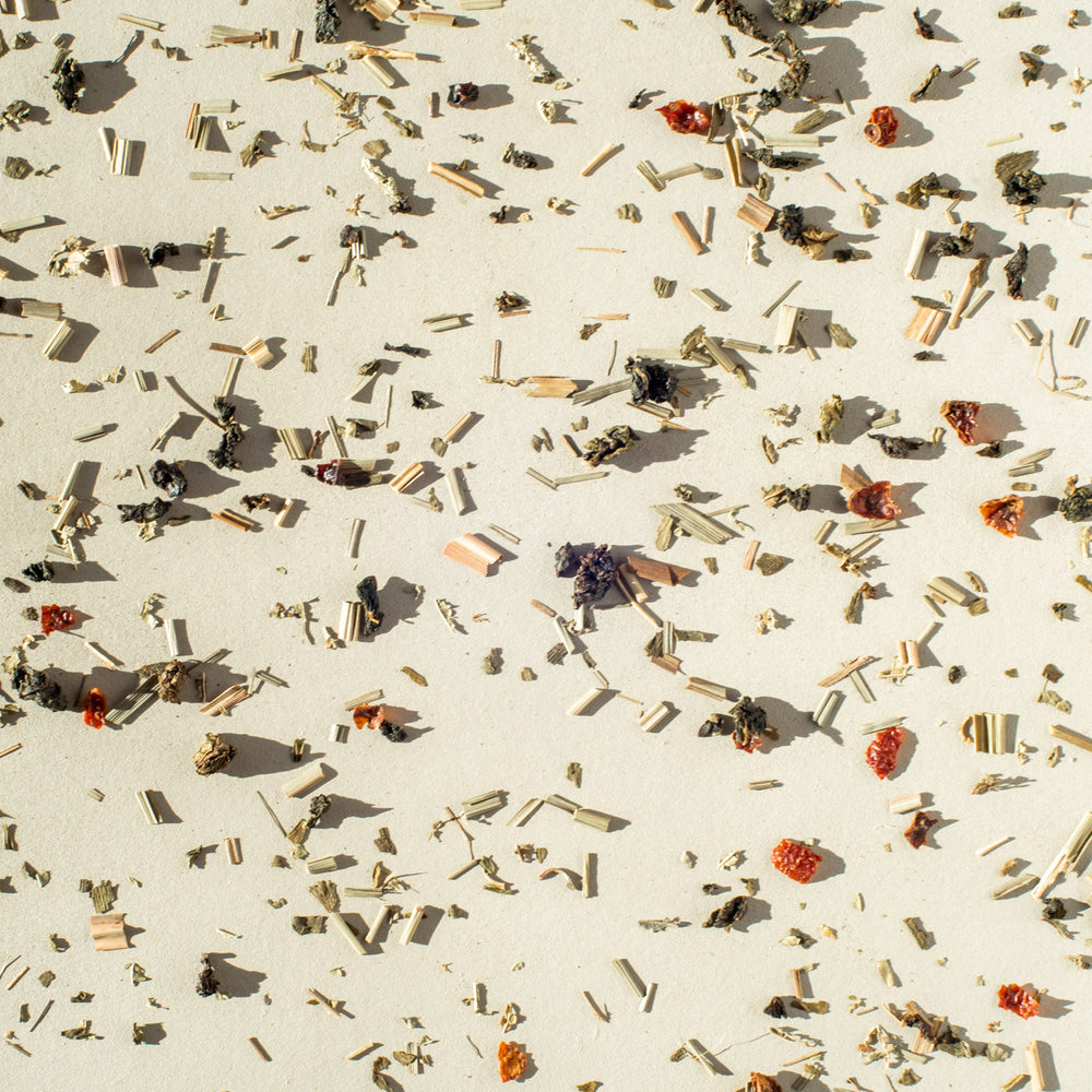Gingko and milk oolong tea blend